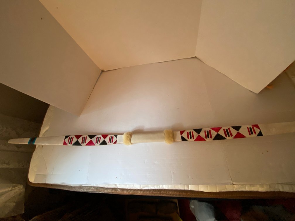Decorated Bow, no string attached