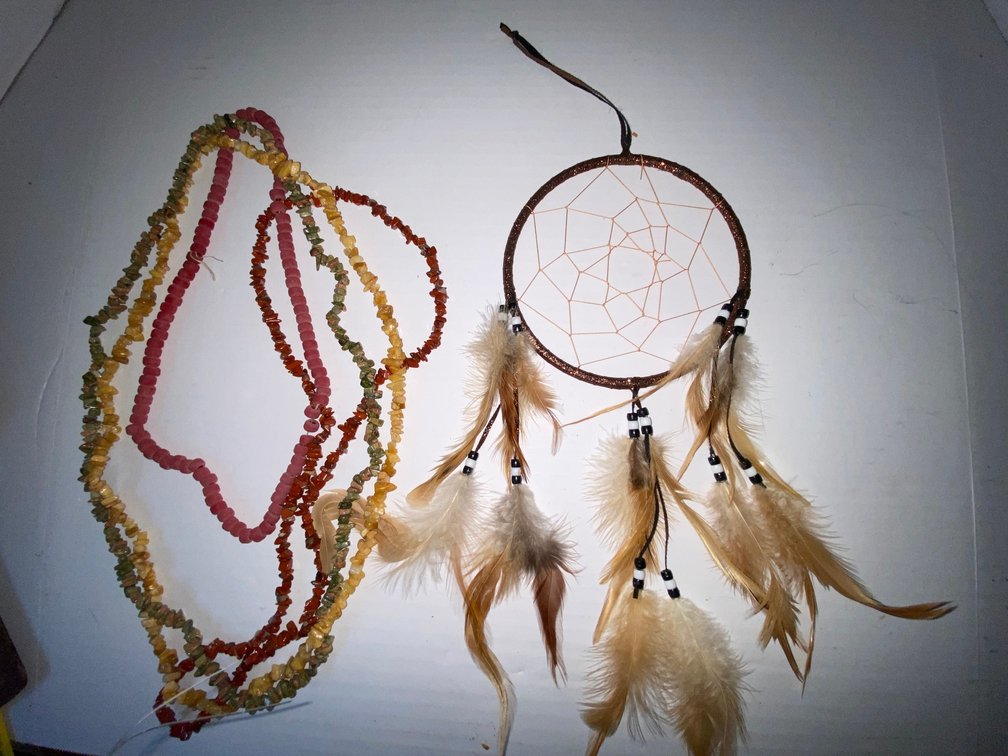 Dreamcatcher and Beaded Necklace