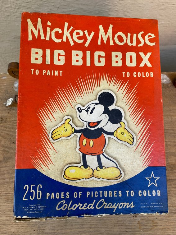 Mickey Mouse big box puzzle