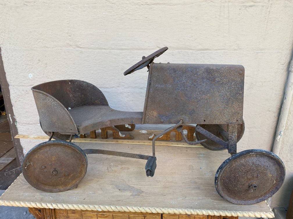 Vintage pedal car