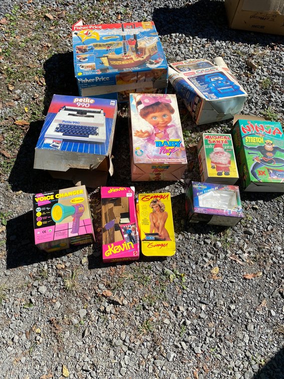 Toy**boxes only**
