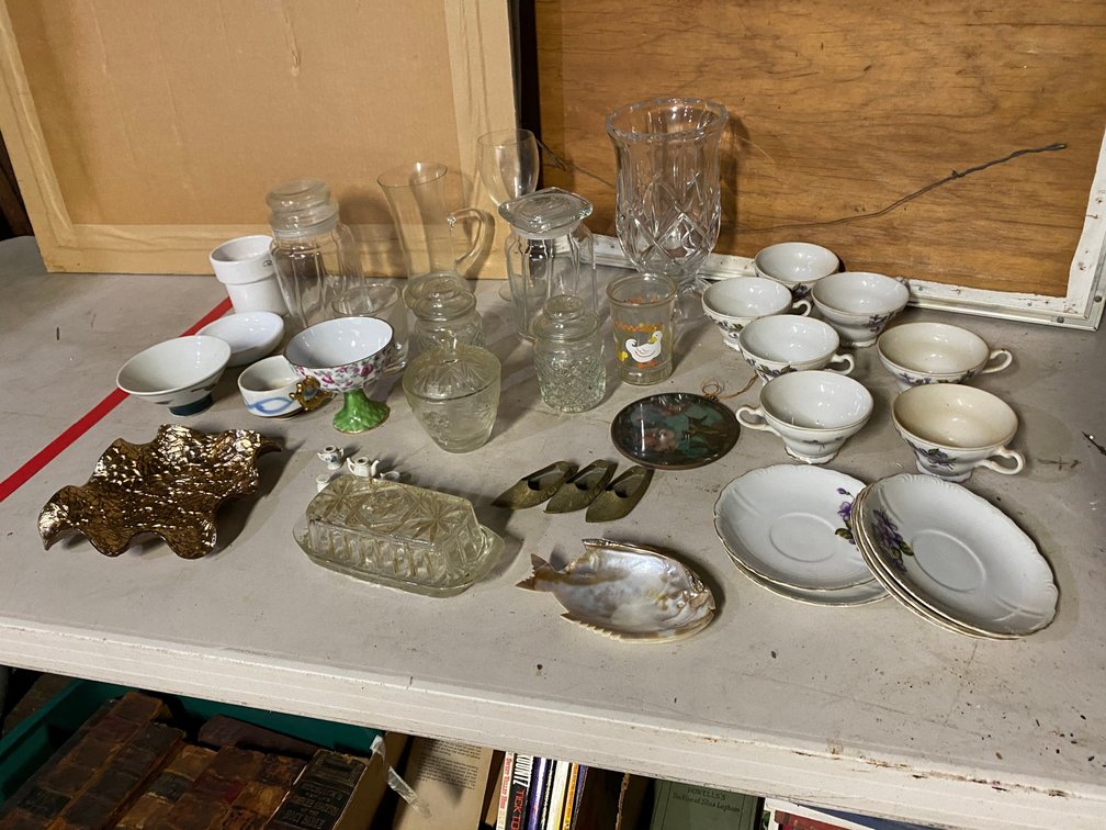 Glassware, misc.