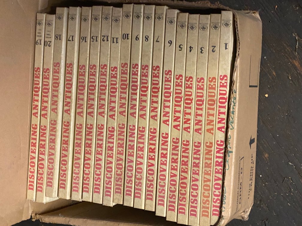 Antiques book set
