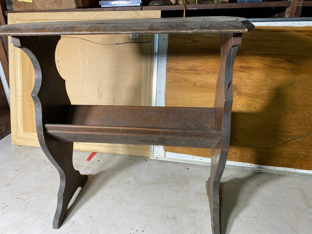 Wooden stand