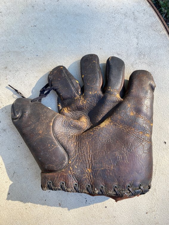 Vintage baseball glove