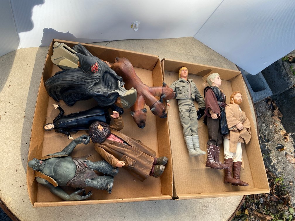 Vintage action figures