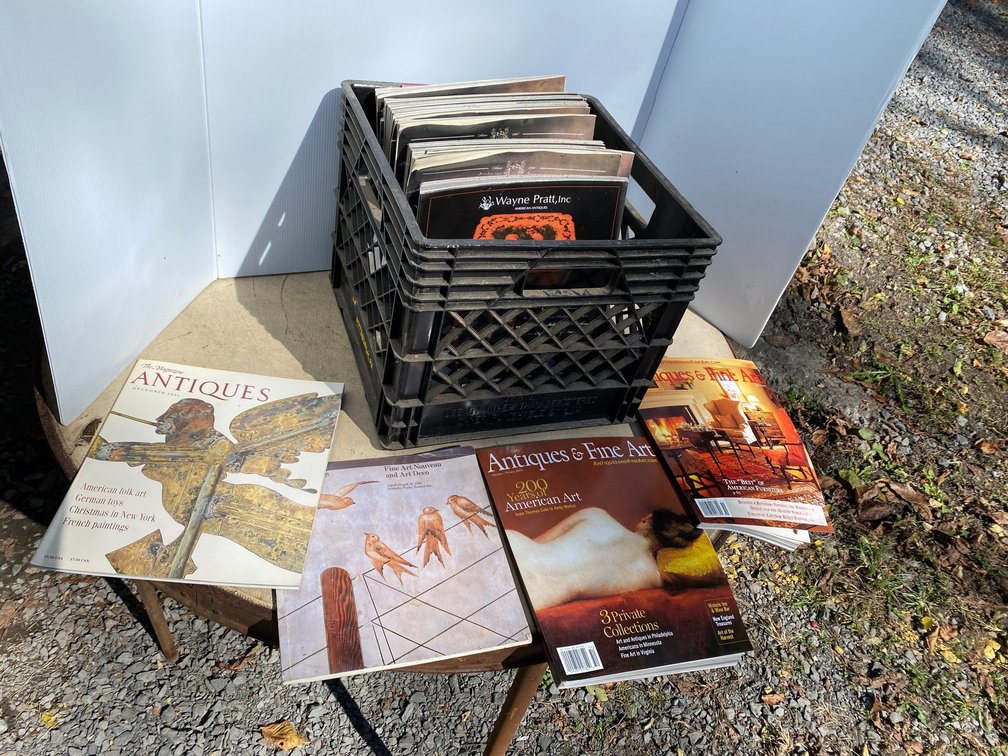 Vintage Antiques magazines