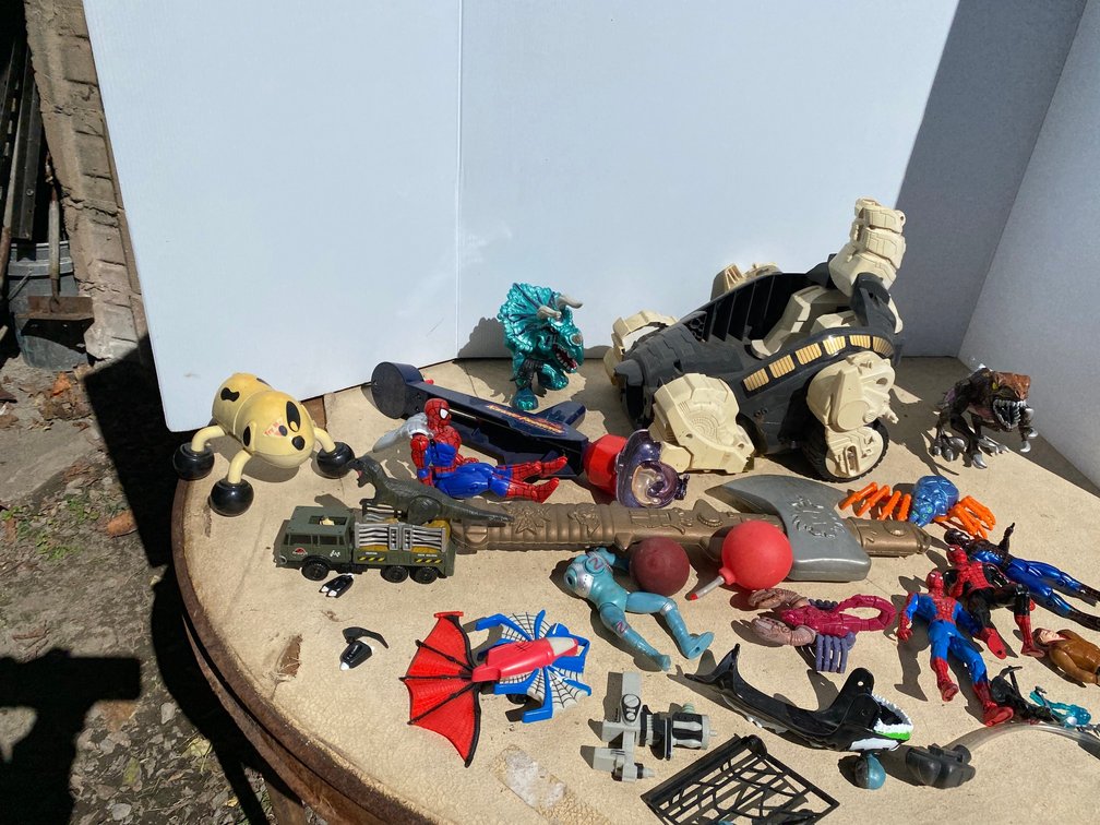 Misc. action figures and toys