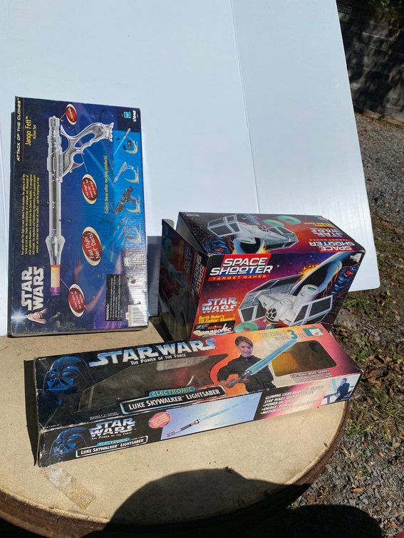 Star Wars toys**boxes only**
