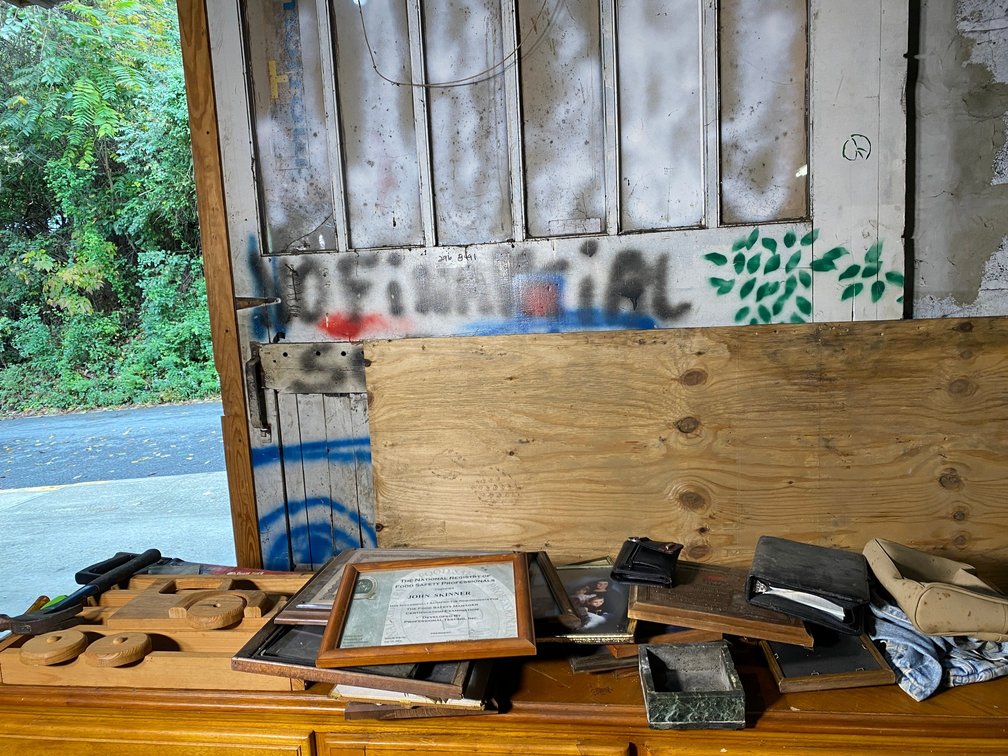 Picture frames, awards, tools, etc.