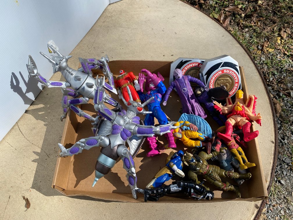 Action figures, misc.