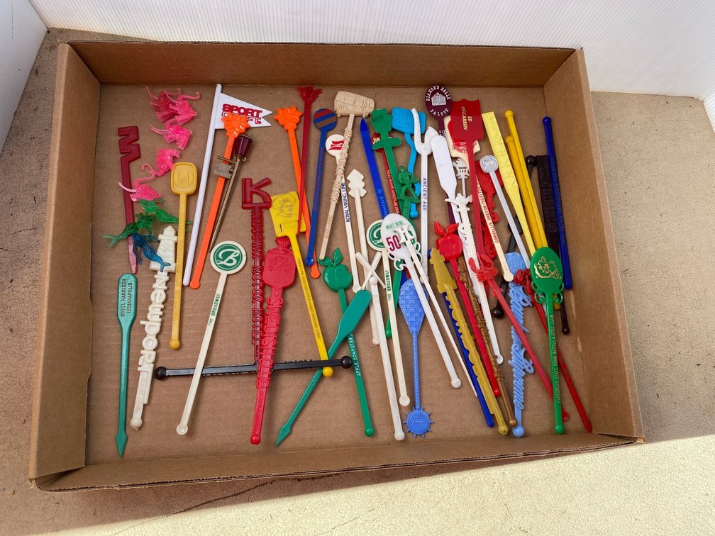Vintage Swizzle Sticks