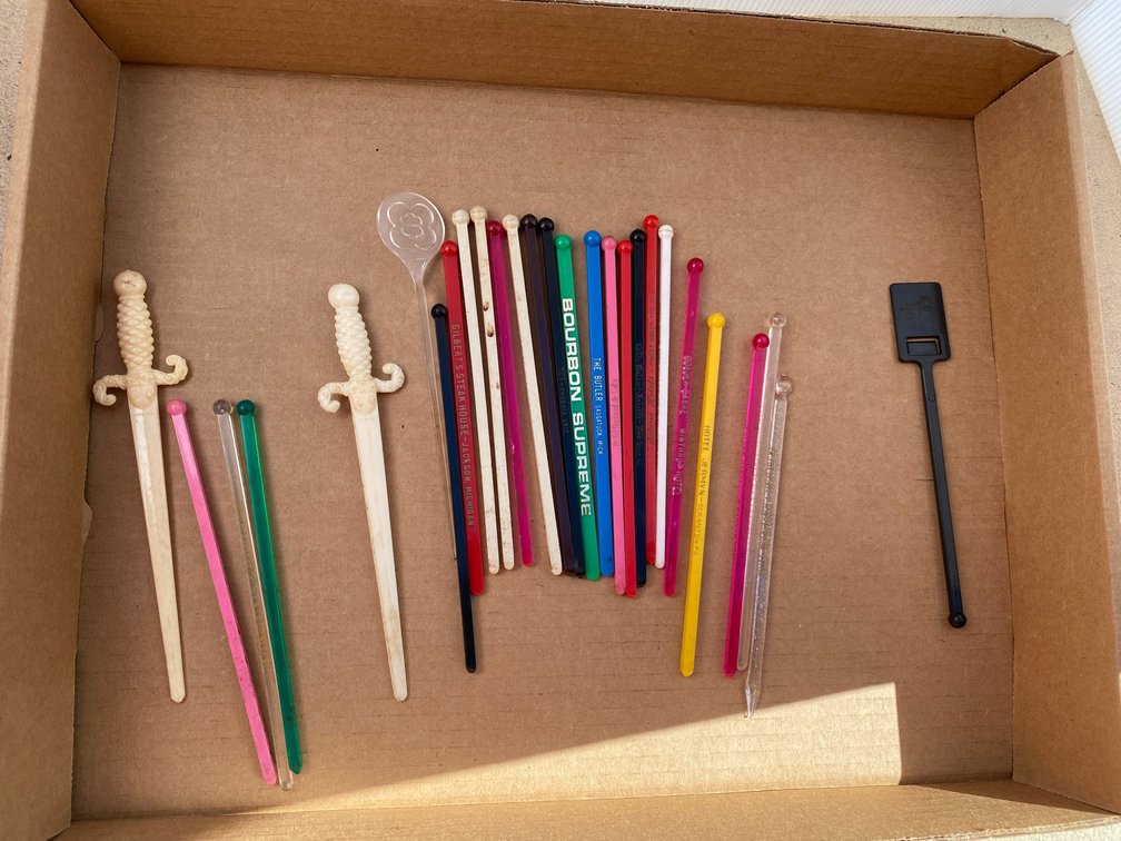 Vintage Swizzle Sticks