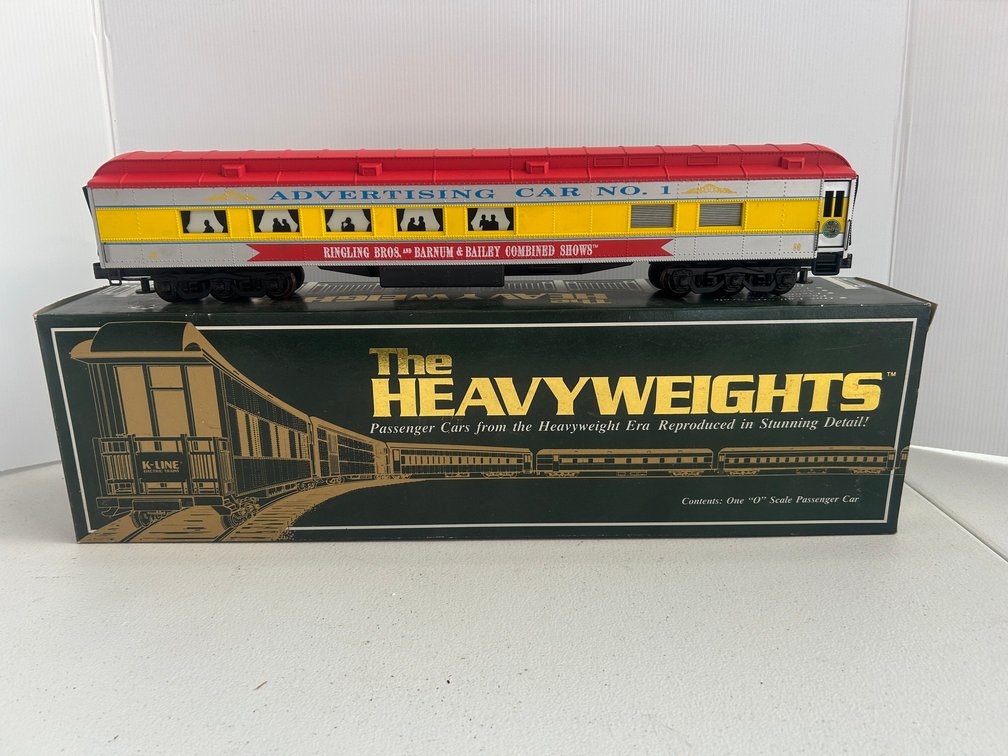 K-Line Heavy Weights Ringling Bros. Barnum and Bailey diner car #1