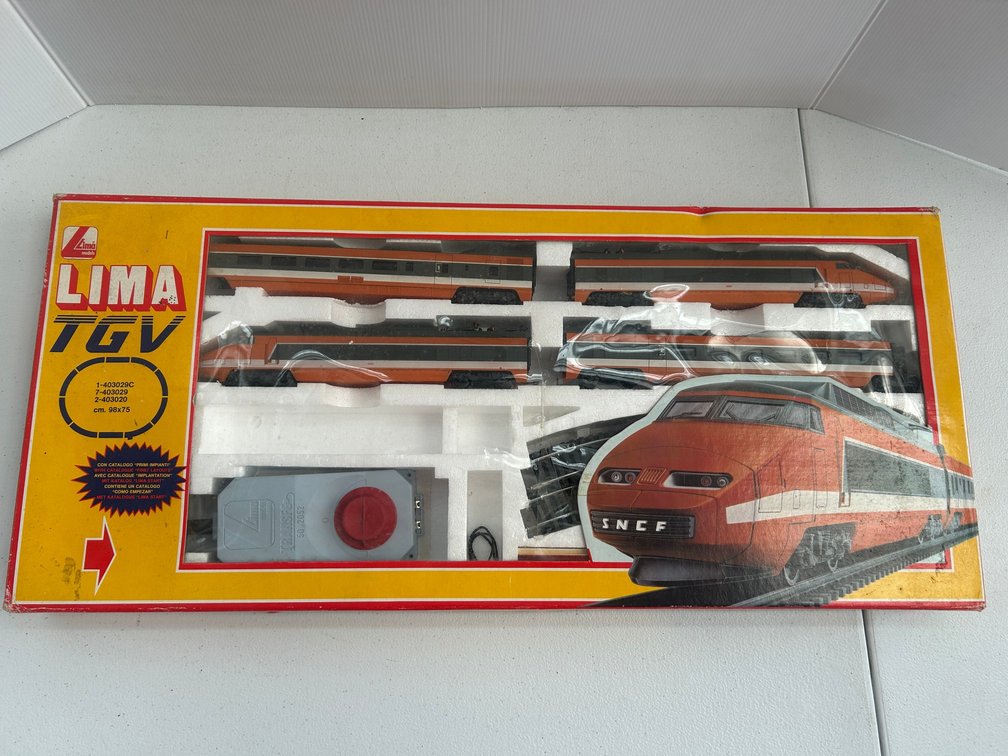 Vintage Lima TGV train set