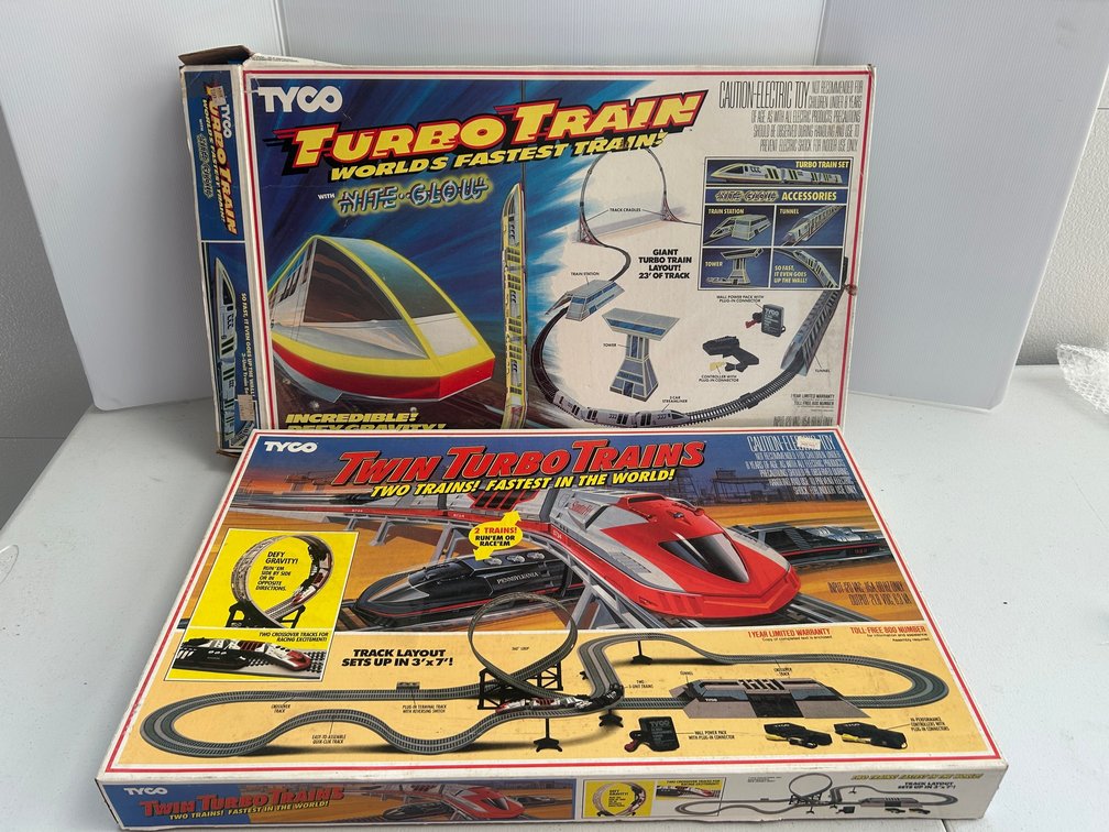 2 Tyco train sets