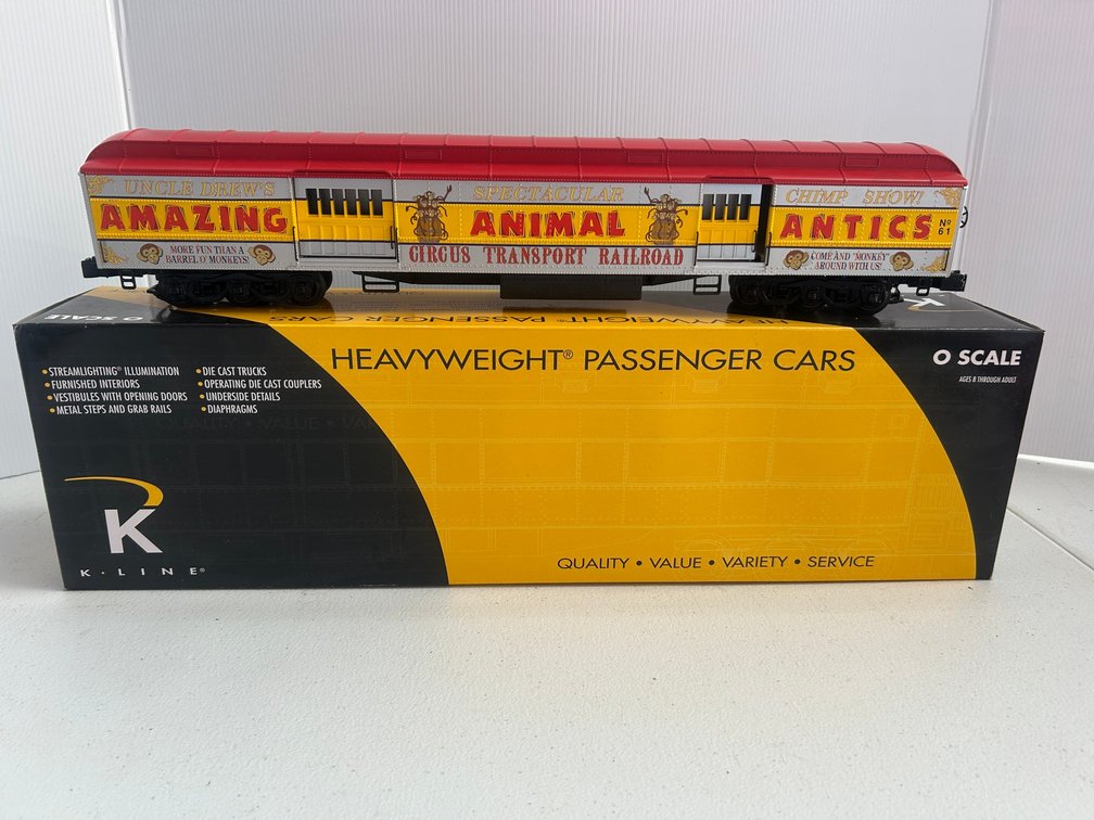 K-Line Heavy Weights Amazing Animal Antics passenger car