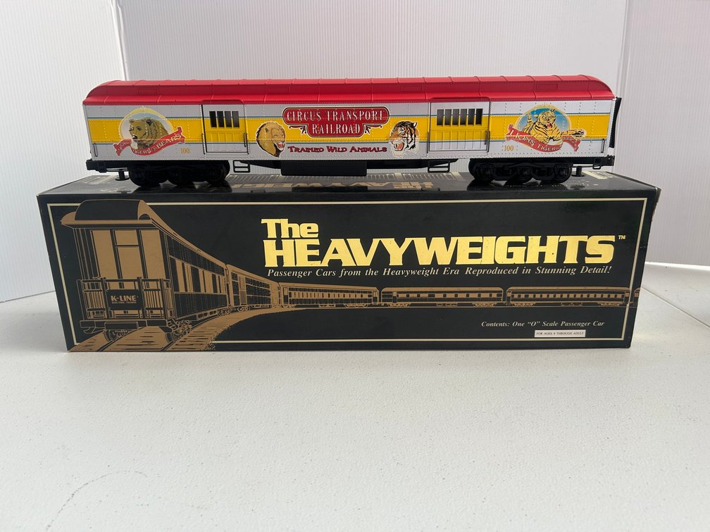K-Line Heavy Weights train wild animals circus transport car