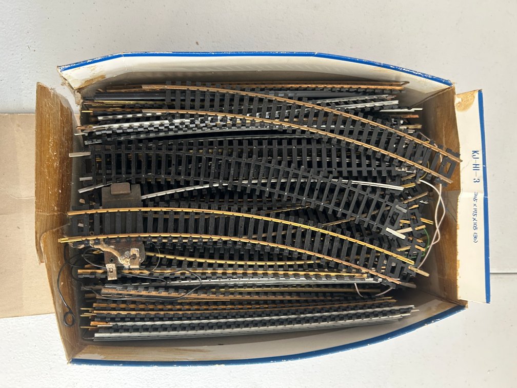 Selection of O Scale section of track