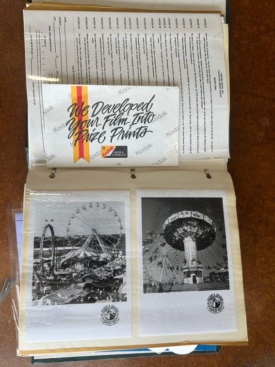 Personal scrapbook and photo album