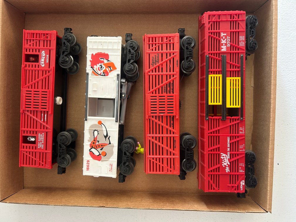 Selection of O Scale rolling stock