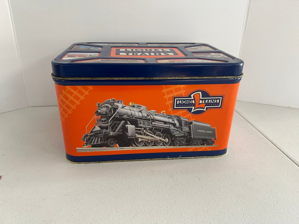 Lionel Trains collectible tin