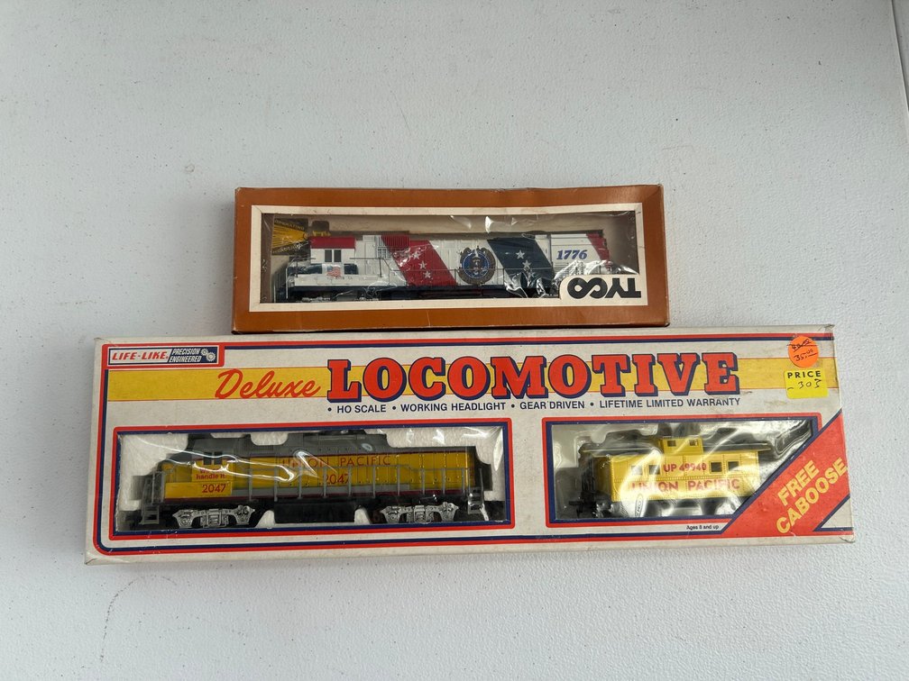 2 Diesel locomotives