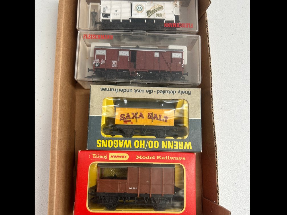 Selection of HO Scale European style rolling stock