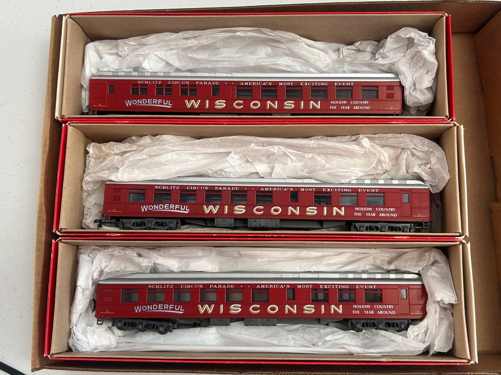 Selection of The Great Circus Trains from Walthers