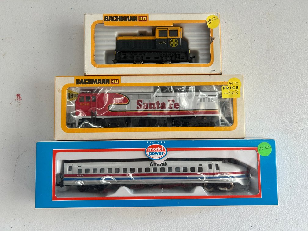 Selection of HO Scale diesel power