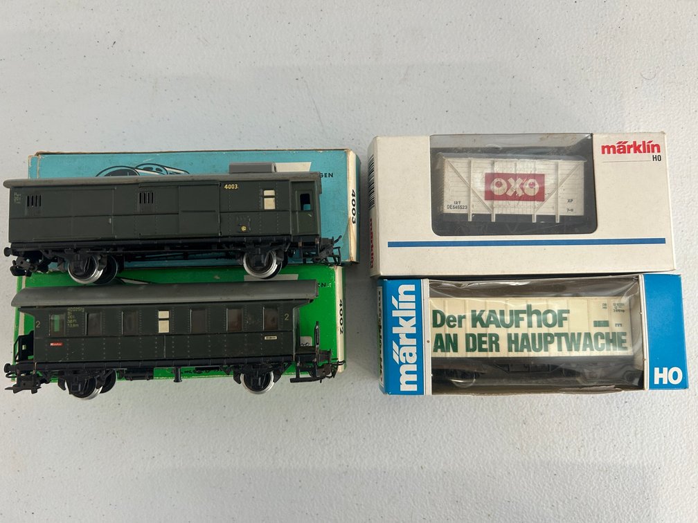 Selection of European HO Scale rolling stock