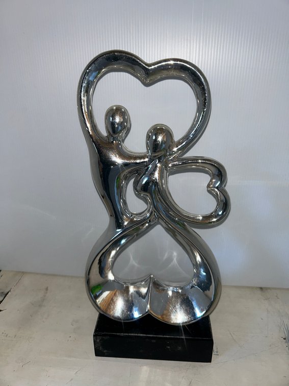 Abstract Couple Sculpture