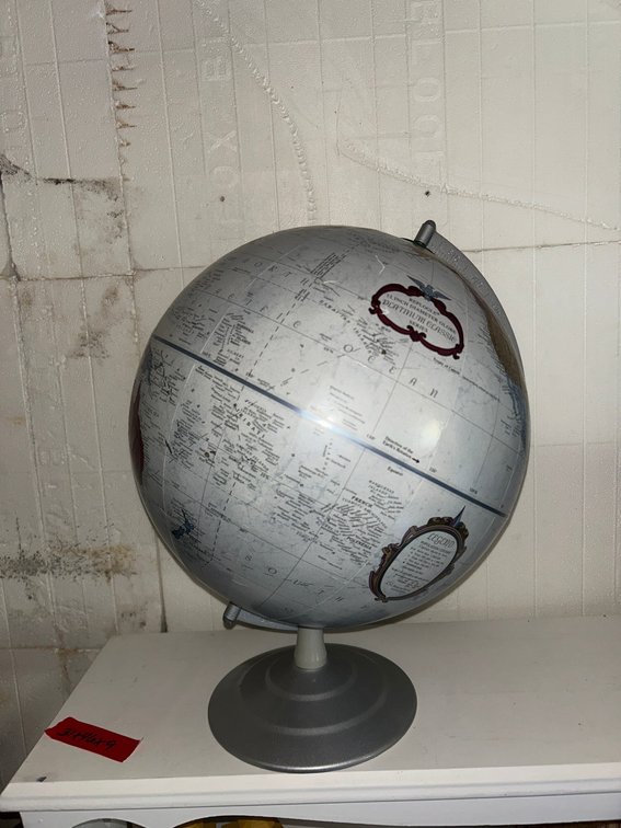 World Globe on Pedistal Stand