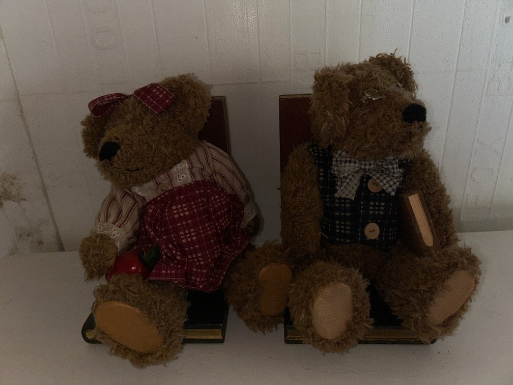 Boyds Bear Book ends