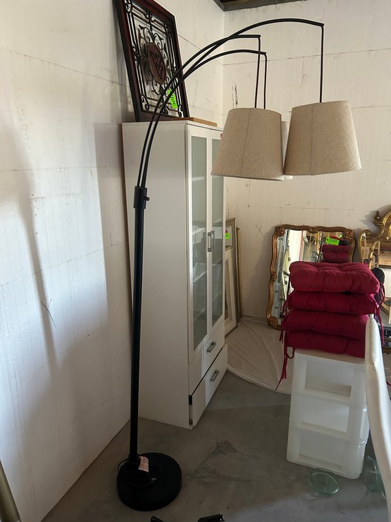 3-Light Arc Floor Lamp