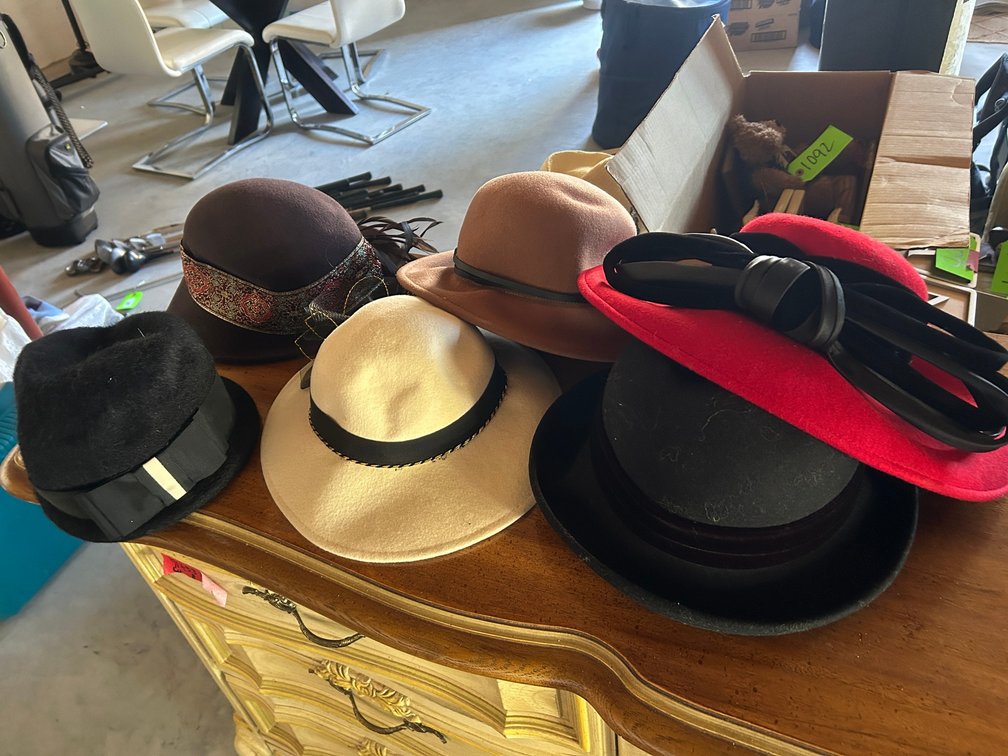 Collection of Fancy Ladies Hats