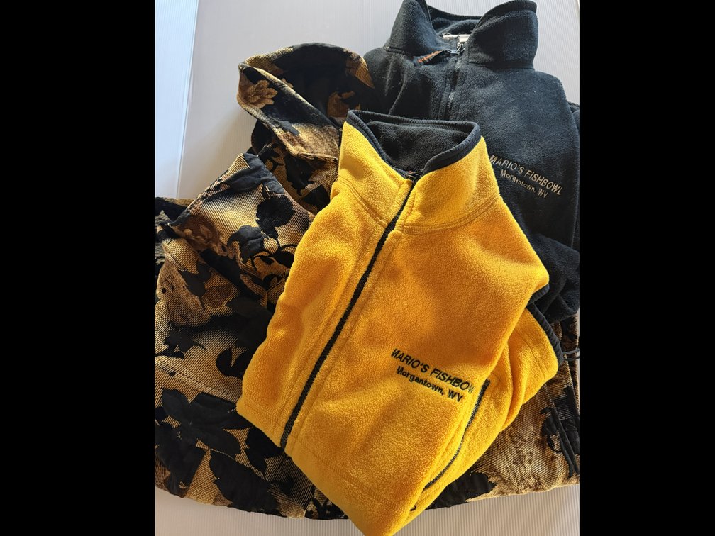 Retro Coat and Mario's Fishbowl Jackets