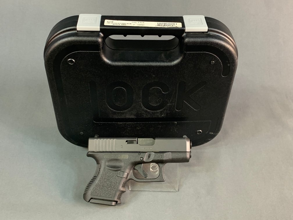 [81]  Glock 28 .380 ACP | SN:AHSL460