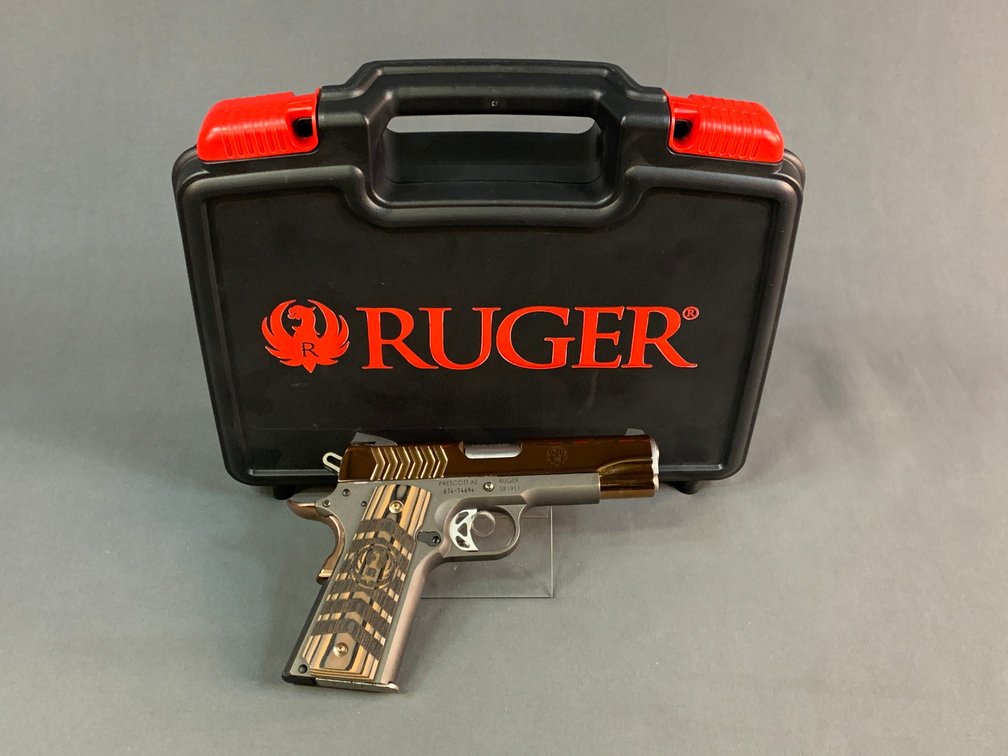 [150]  Ruger SR1911 LW Commander Rose Gold Finish 9mm Luger | SN:674-14694