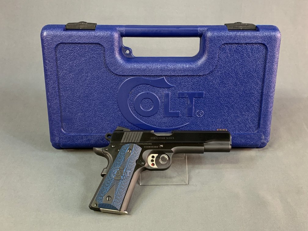 [33]  Colt Govt Model Mk IV/Ser 70 Model O - Competition Series, Blued .45 ACP | SN:CCS035202