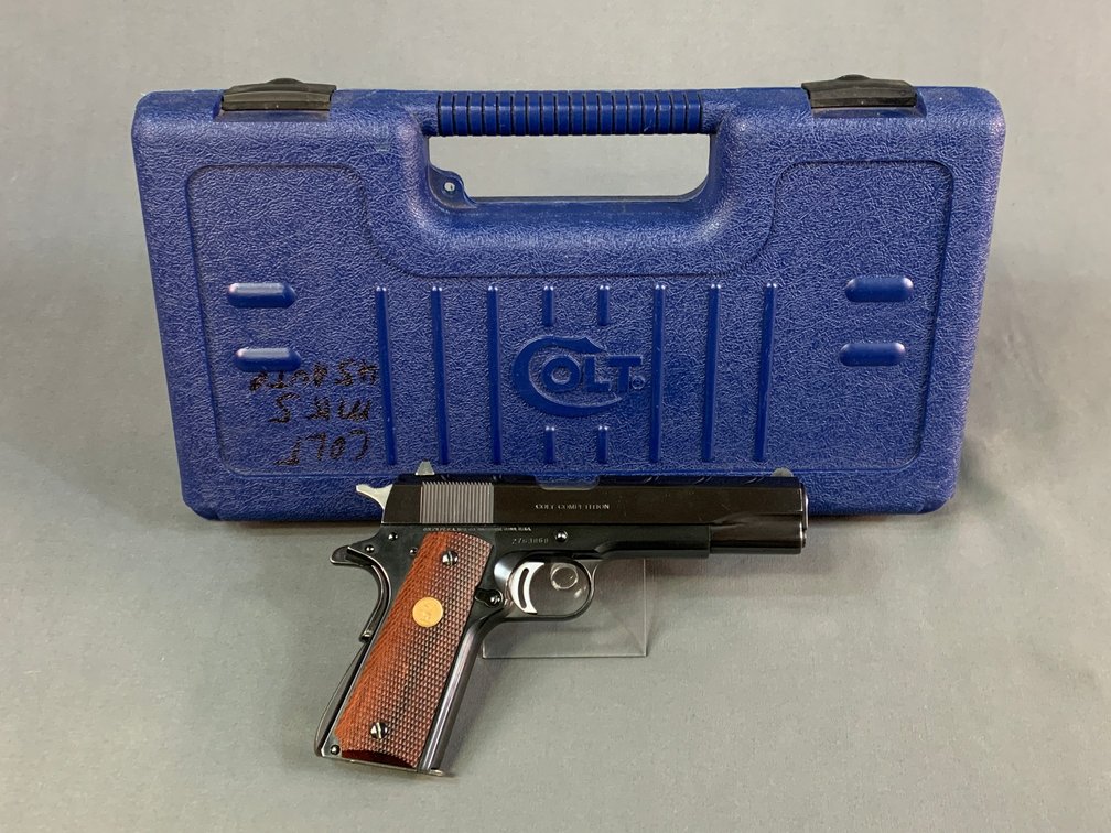 [31]  Colt Govt Model Mk IV/Ser 70 Model O - Competition Series, Blued .45 ACP | SN:2763868
