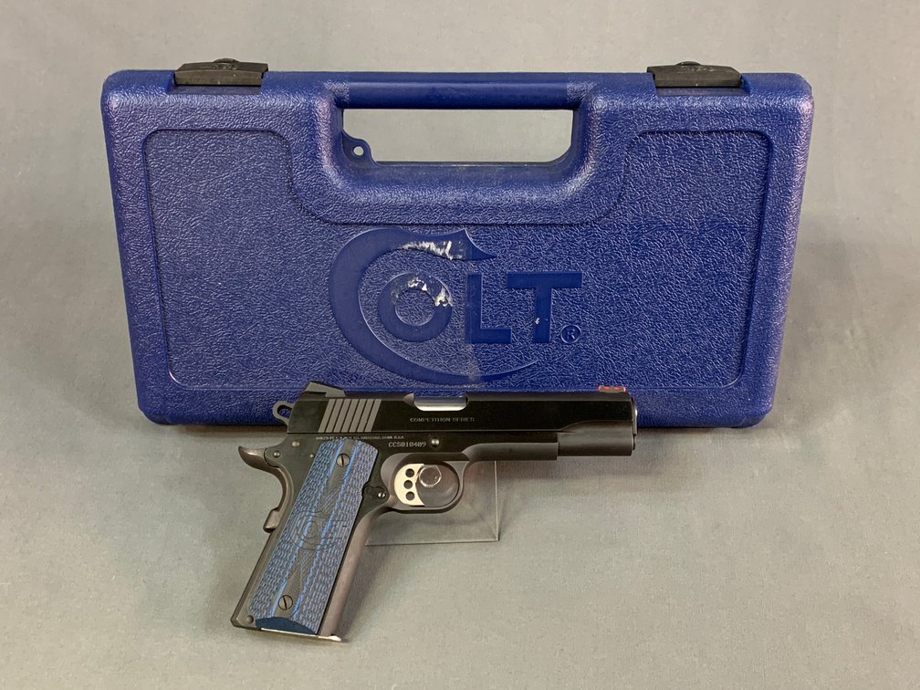[32]  Colt Govt Model Mk IV/Ser 70 Model O - Competition Series, Blued .45 ACP | SN:CCS018409