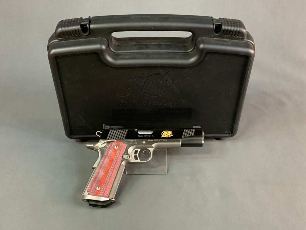 [119]  Kimber Team Match II "USA Shooting Team" 9mm | SN:KF25168