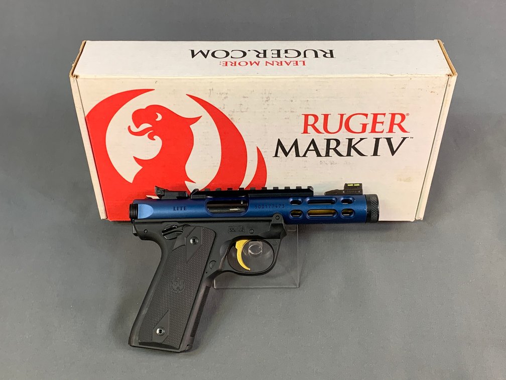 [138]  Ruger Mk IV 22/45 Lite .22 LR | SN:500177473