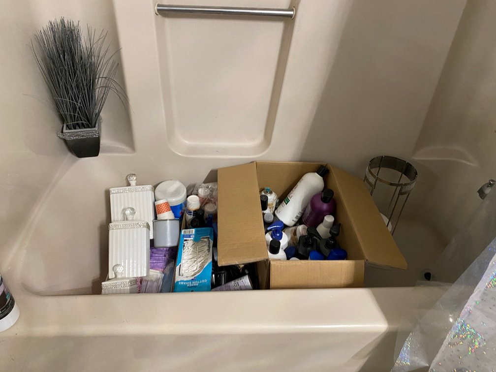 Shampoo, Q-Tip's, Cannisters, and More