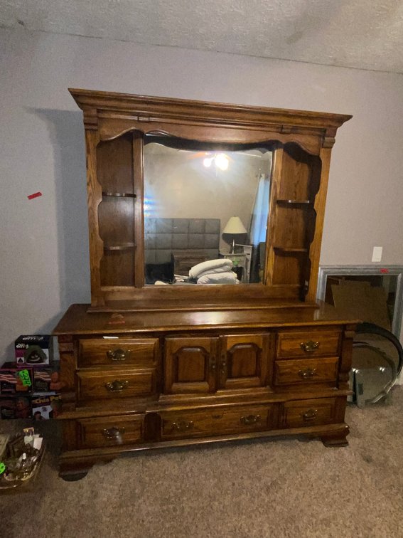 Dresser with Mirror