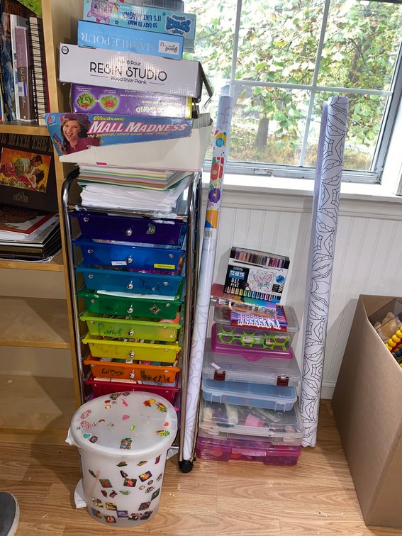 Storage Containers, Kids Arts and Crafts Supplies