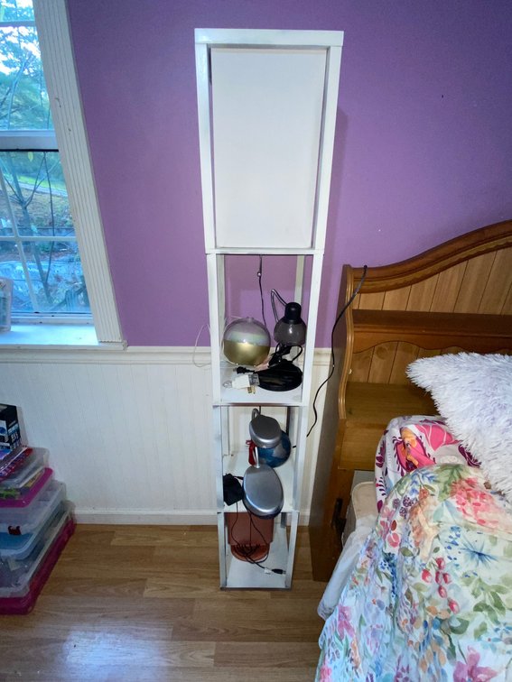 Lamp Stand 54 inches Tall, Lamps