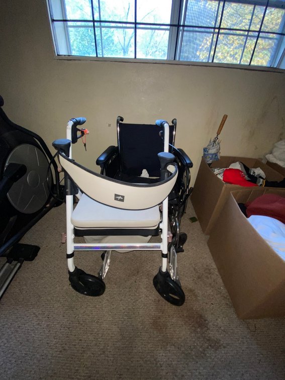 Walker and Wheelchair
