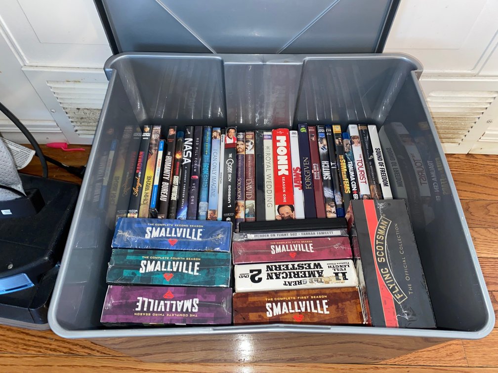 Collection of DVD's